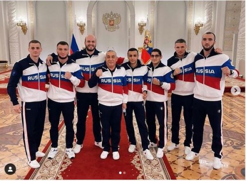 Выпускник специальности "Физическая культура" на встрече с Президентом России В.В.Путиным